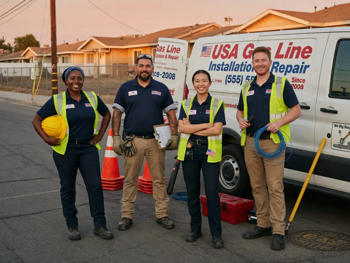 Gas Line Installation company in Midland, VA